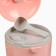Container for storage of baby food, 250 ml., Pink color