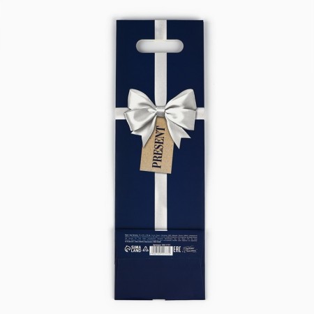 Package for the bottle "Gift", 13 x 10 x 36 cm-4