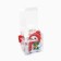 Gift New Year's Folding PVC, Snowman, 10 x 10 x 10 cm, New Year