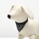 Collar with a scarf 32 x 1 cm, Osh 22-28, black