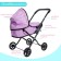 Stroller for puppets universal, metal frame