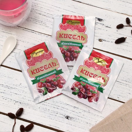Кисель "Фунтик" со вкусом клюквы, 30 г-1