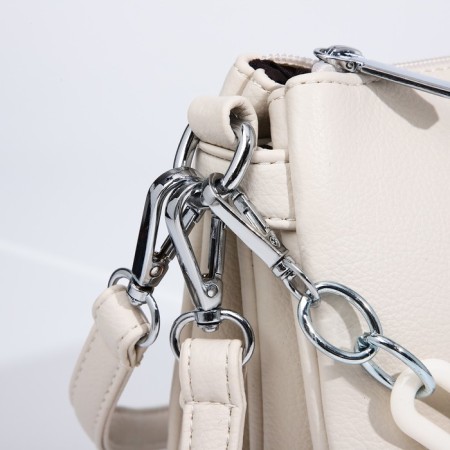 Bag Cross-Bodi with a zipper, dairy color-4