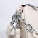 Bag Cross-Bodi with a zipper, dairy color