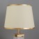 Table lamp "Crown" 1x40W E27 1x3W LED gold 23x23x43cm
