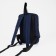 School backpack from textiles on the zipper Textura, 3 pockets, blue color