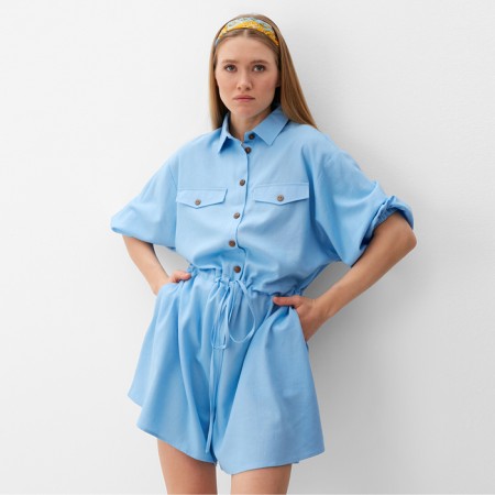 Combine Women Minaku: Casual Collection Color Blue Rr. 44