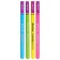 Gel pen 0.5 mm Berlingo Color Stick, black rod, MIX case