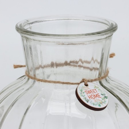 Vase for flowers "Sweet Home", 19.5 x 15 cm.-2