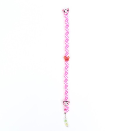 Hair decoration, spiral "Mix" 22 cm-3