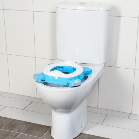 Handypotty road pot in a proprietary bag, blue color-8
