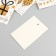 Cardboard "Surprise", gold, set of 10 pcs (5 types) 4x6 cm