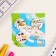 Icons sunset set 3 pcs d = 25 mm "duck" 7x7 cm