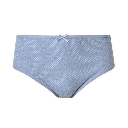 Panties female slips "peas", blue color, size 54