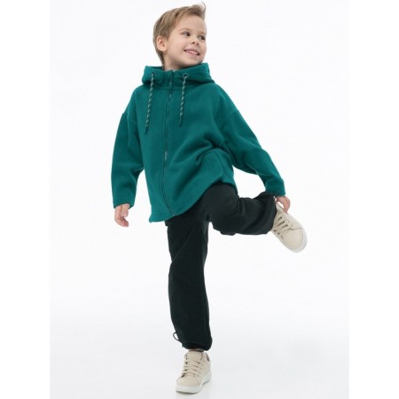 Pelican sweatshirt for a boy, height 104 cm, emerald color-5