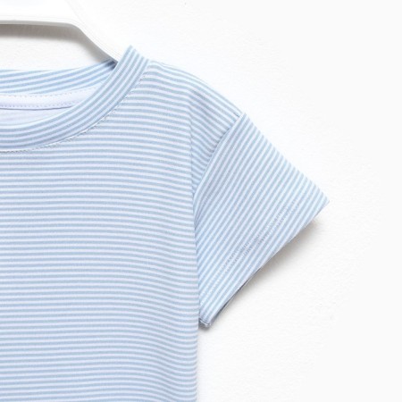 Baby Basic Line Strip T-shirt, r.28 (86-92 cm), blue/white-7