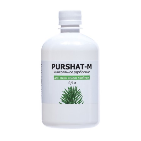 Purshat-M Concentrate for coniferous and decorative, 0.5l-1