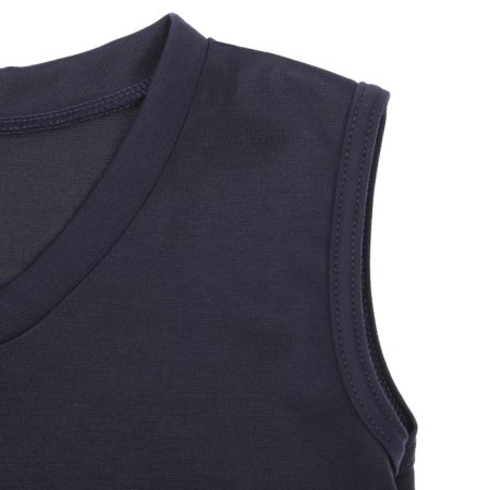 School vest for a boy, blue color, height 122-1