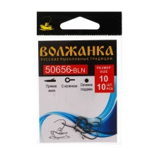 Hook Volzhanka 50656-BLN No. 10, 10 pcs