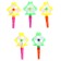 Whistle "frog" with a breeze, color mix