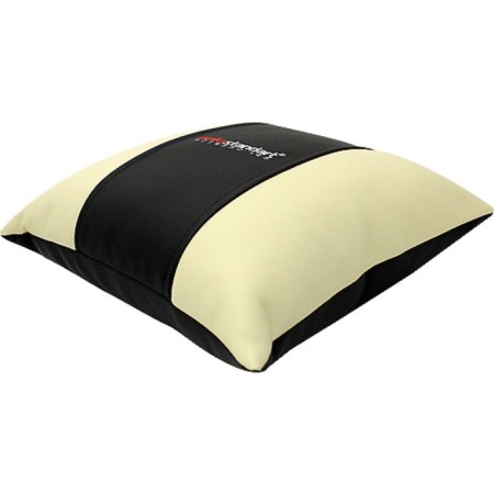 Car pillow, for the neck, orthopedic, black, perforated, 30x20 cm-2