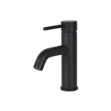 Bronze de Luxe Scandi 1451B shell mixer, single -leaf, pour 116 mm, black