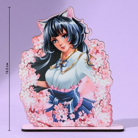 Anime figure "Girl in Colors", 11.7 x 15 cm, tree