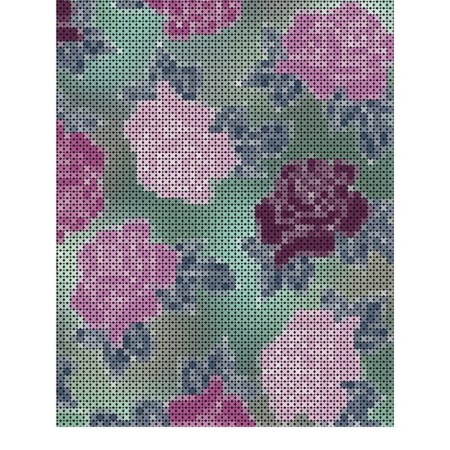 Pillow Bellard "Fridged roses, decorative, size 16x45 cm-1