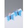 Acrylic earrings "radiance" butterflies, blue color