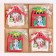 Set of New Year's pendants, 12 pcs., Mix
