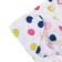 Reusable diaper+ 1 insert included "balls", white/pink color
