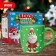 New Year's set for decor mug with polymer clay “New Year! Santa Claus ", 300 ml