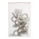 The tundra bracket for mounting cables 3.5 cm, stainless steel. steel