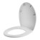 Aquant AQ2600-17-MR toilet seat, distance between mounts 160 mm, white