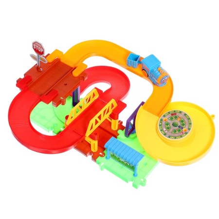 Railway "Funny Journey", works from batteries-1