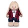 Soft toy "Bunny mi in jacket and jeans", 32 cm