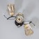 Bruni chandelier 3he27 40w Black 50x23x27cm Bayerlux