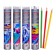 Pencils 12 colors, in a tube metal, hexagonal, wooden, landscape