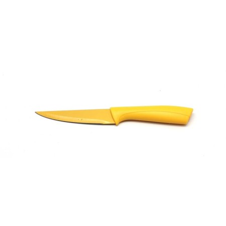 Atlantis vegetable knife, yellow color, 10 cm