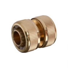 The coupling is connected, for hoses 3/4 