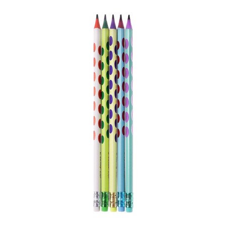 Pencil Blackographic NV with Lastik, pastel mix-3