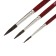 Set of Squirrels of Belon 3pcs "Classic Color", (Round No. 2, 3, 5)