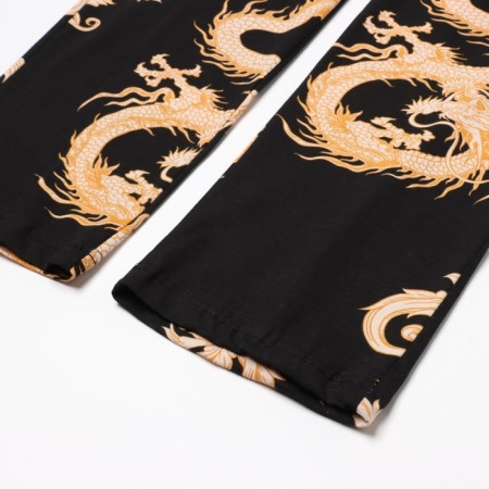 Female set (top/pants), black color, size 48-6