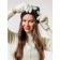 Female ISee hat, size 52-56, black color