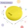 Manicure set "Children's trimmer for nails", 3B1, yellow color
