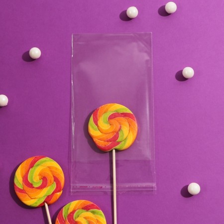 Packet with sticky tape, transparent 10 x 16/4 cm 25 μm-3