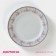Plate ceramic dessert shade "Madonna", d = 19 cm, white color