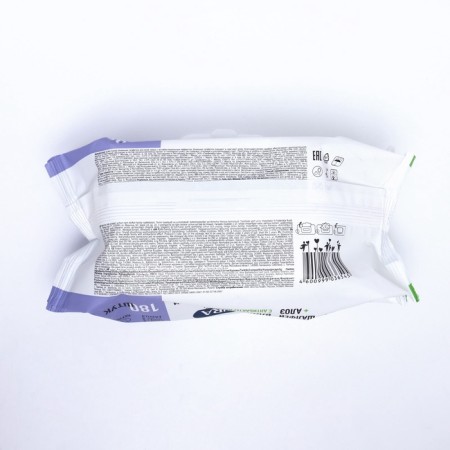 Wet Aura Family napkins with antibacterial effect Big-Pack 180 pcs.-8