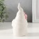 Souvenir Ceramics "Ples White with pink flower" 6.1x5.8x11.6 cm
