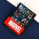 Notepad A7 "Marvel", 64 sheets, in a solid cover, Avengers